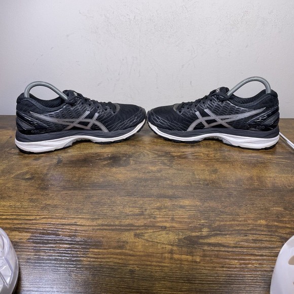 Asics Gel Nimbus 18 Women's Size 7.5 Black/White Athletic Running Shoes - Picture 5 of 8